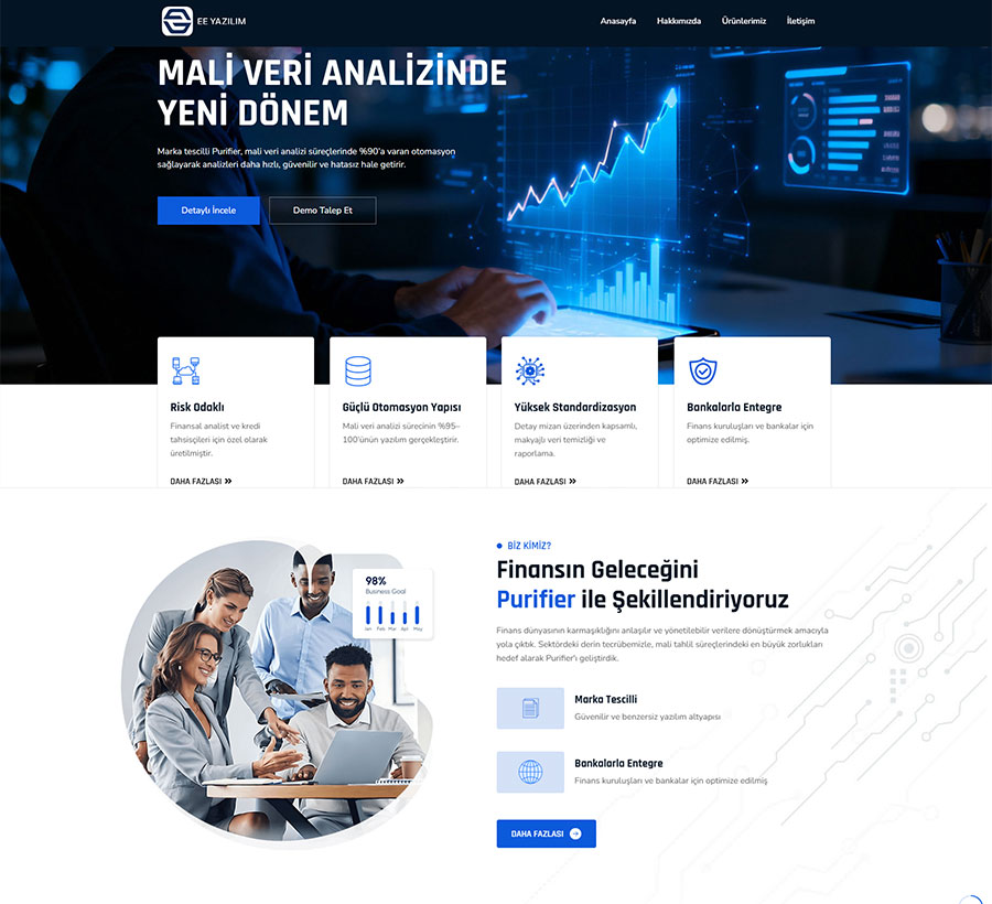 Web sitesi tasarımı referansı - Minto Medya
